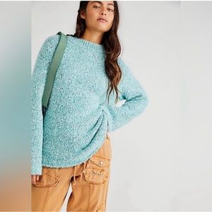 NWOT Free People BFF Cocoon Solid Crew Sweater